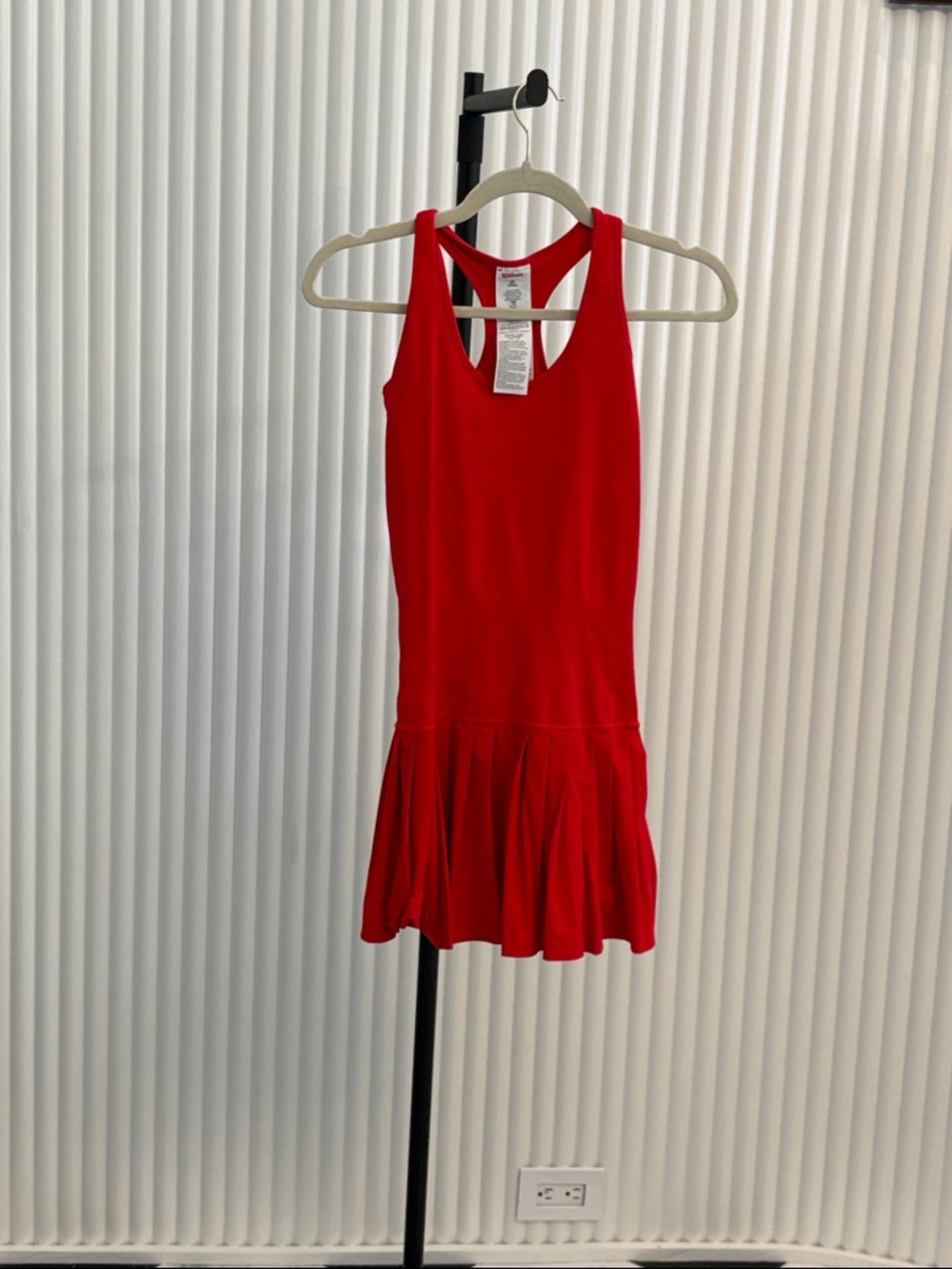 Wilson Red athletic dress
